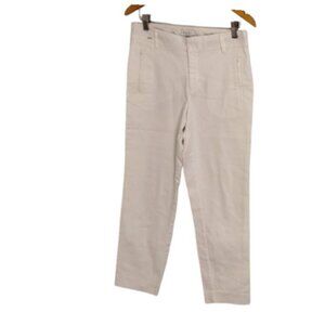 Part Two ivory white capri pants size M